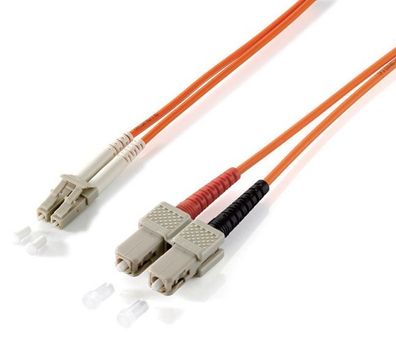 Equip 254323 LWL Patchkabel Equip LC -> SC 3,00m Multimode Duplex OM1 ora