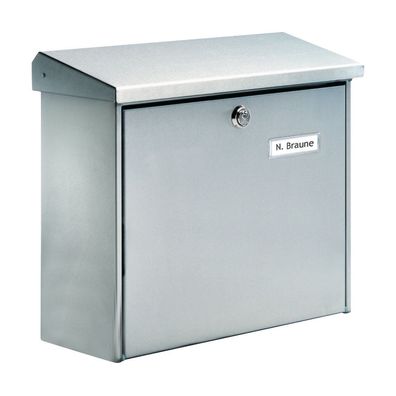 Briefkasten Comfort 3913 Ni H.340mm B.380mm T.148mm VA DIN C4 BURG-WÄCHTER