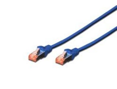 Digitus DK-1644-030/B Patchkabel, Kat. 6, S/FTP, 3,0 m, blau