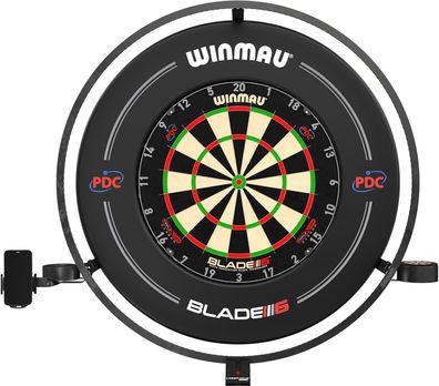 Winmau Plasma mit Zubehörpaket + Blade 6 Triple Core Carbon + Catchring | Dartsche