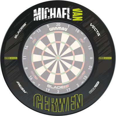 Winmau Catchring MvG Retro 4442 | Dartscheibe Dart Scheibe Darts