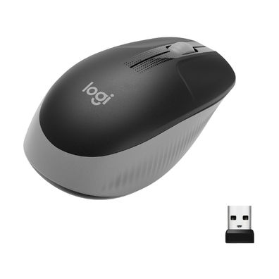 Logitech 910-005906 Logitech M190 mittelgrau kabellose Maus