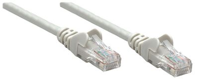 Intellinet 336734 Intellinet Patchkabel RJ45 U/UTP Cat6 10m Hebelschutz grau