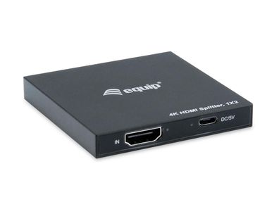 Equip 332715 Equip HDMI Splitter 1.4 2 Port Ultra Slim 4K/30Hz schwarz EndlessOS