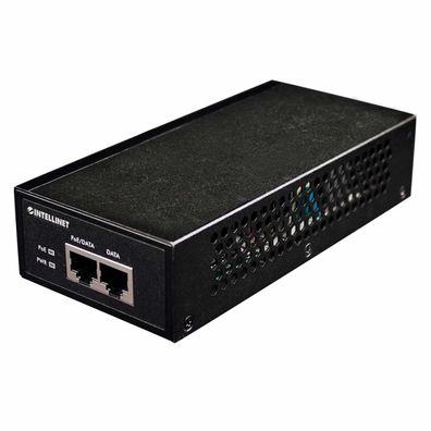 Intellinet 560566 Intellinet PoE+ Injektor 1-Port Gigabit 30W schwarz