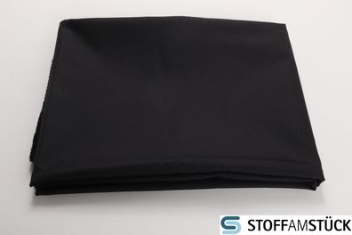 Stoff Polyester Leinwand schwarz wasserabweisend outdoor reißfest