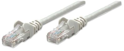 Intellinet 318976 Intellinet Patchkabel RJ45 U/UTP Cat5e 2.0m Hebelschutz grau