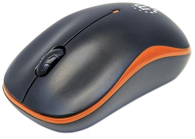 Manhattan 179409 Manhattan Maus Wireless Success, optisch, 1000dpi, orange