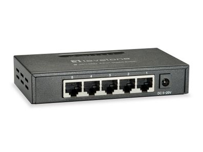 Level One 53016303 Level One GEU-0523 5-Port Gigabit Switch