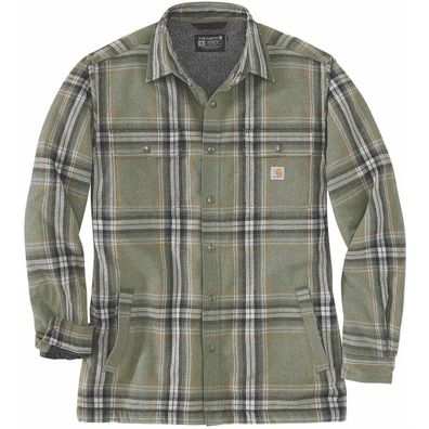 Carhartt Flannel SHERPA LINED SHIRT JACKET (Gr. S)