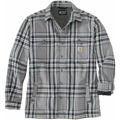 Carhartt Flannel SHERPA LINED SHIRT JACKET (Gr. S)