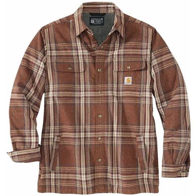 Carhartt Flannel SHERPA LINED SHIRT JACKET (Gr. S)