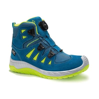 Elten Kinderstiefel MADDOX KIDS BOA Petrol-Lime Mid (Gr. 35)