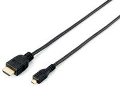 Equip 119308 High Speed HDMI Kabel Ethernet HDMI(Typ A)->microHDMI(S/S)