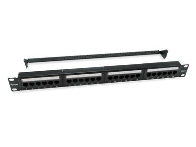 Equip 135426 Equip Patchpanel 24x RJ45 Cat6 19" 1U Dual-IDC-komp