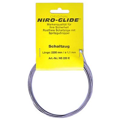 Fasi Schaltzug 1,1mm Niro-Glide Kette 2200mm silber Fahrrad