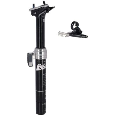 XLC All MTN Teleskopsattelstütze SP-T10B Ø 31,6mm 350mm sz Remote Hub 100mm