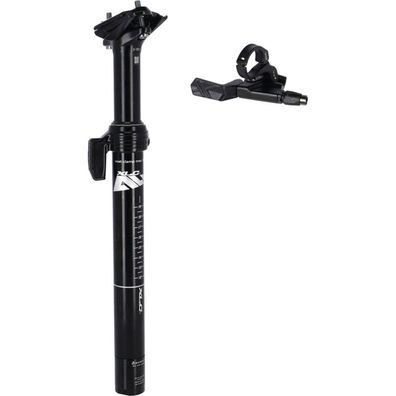 XLC All MTN Teleskopsattelstütze SP-T12B Ø31,6mm 449mm sz Remote Hub 125mm