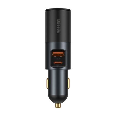 Baseus Share Together USB / USB Typ C Autoladegerät / 120W Zigarettenanzünderbuchs