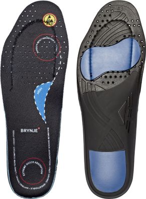 Brynje Einlegesohle Ultimate FootFit High Schwarz