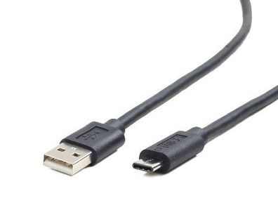 Gembird CCP-USB2-AMCM-1M USB-Kabel Gembird 2.0 AM auf Type-C Kabel (AM/CM) 1m