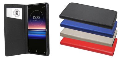 Tasche Sony Xperia 1 Handyhülle Schutzhülle Flip Case Cover Etui Hülle