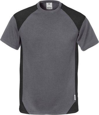 Fristads T-Shirt 7046 THV Grau/Schwarz