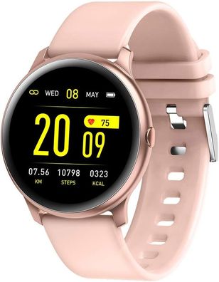 Maxcom Smartwatch Fit FW32 Neon Schlafüberwachung, Cardio, wasserdicht rosa