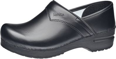 Sanita Geschlossener Clog San-Flex-O2 Closed Black