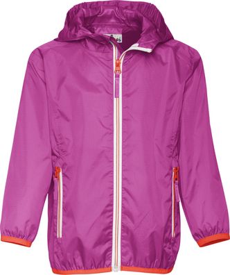 Playshoes Kinder Regenjacke faltbar beere