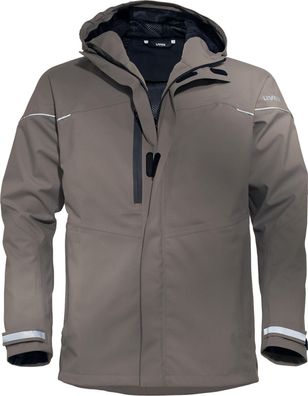 Uvex Wetterjacke Perfexxion Braun, Kiesel (17286)