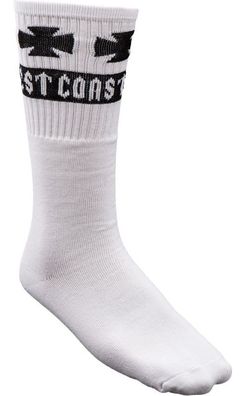 WCC West Coast Choppers Socken Tube White