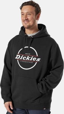 Dickies Herren Sweatshirt Towson Graph Hood Black