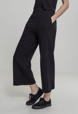 Urban Classics Damen Leggings Ladies Culotte Black