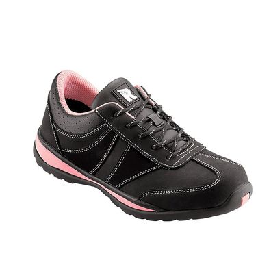 RUNNEX Damen S2-Sicherheitshalbschuh GirlStar Schwarz/Pink