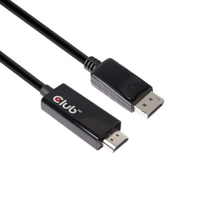 Club 3D CAC-1082 Club3D Kabel DisplayPort > HDMI 2.0b HDR 4K60Hz aktiv 2m retail