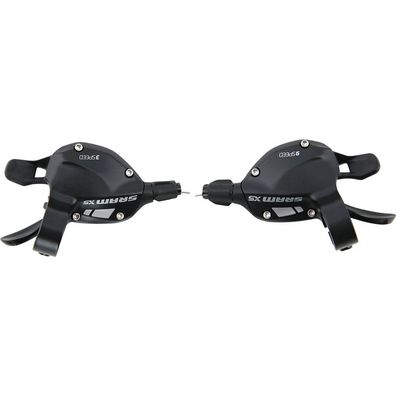 SRAM Daumenschalthebel X5 9-/3f. Set 10f. schwarz Fahrrad