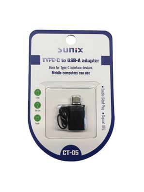 Adapter Typ-C Buchse auf USB-A wandelt Typ-C zu USB-A kompatibel mit Smartphone