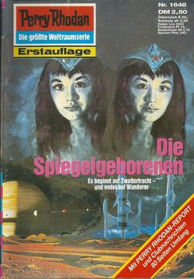 Perry Rhodan Nr. 1648 Die Spiegelgeborenen (1993) Ernst Vlcek