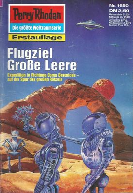 Perry Rhodan Nr. 1650 Flugziel Große Leere (1993) Horst Hoffmann