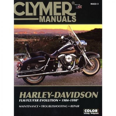 Harley-Davidson FLH FLT FXR Evolution (1984-1998) Reparaturanleitung Clymer