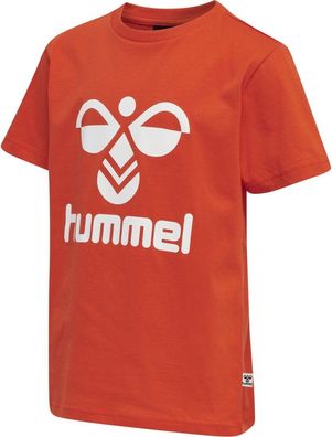 Hummel Kinder Tres T-Shirt S/S Cherry Tomato