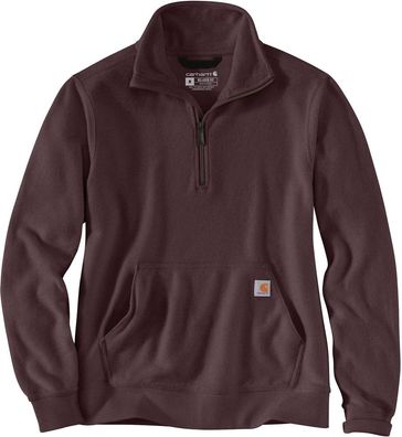 Carhartt Damen Midweight Half Zip Sweatshirt Blackberry Heather