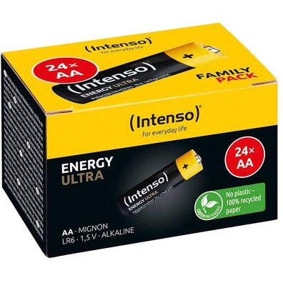 Intenso 7501824 24er Batterien Energy Ultra Mignon AA 1,5 V