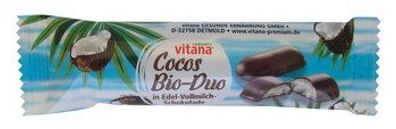 Vitana 6x Kokosriegel in Edel-Vollmilchschokolade (24%9 40g