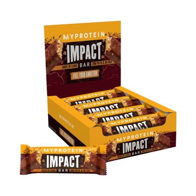 Myprotein Impact Protein Bar (12x64g) Caramel Nut