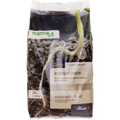 Manna Bio Bodenaktivator mit Aufkalkungseffekt 20 kg für ca. 200 m²