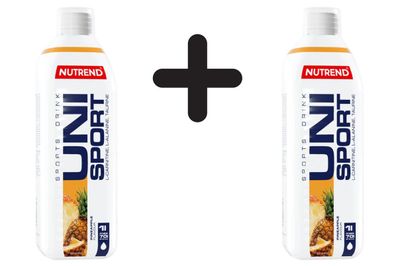 2 x Unisport, Pineapple - 1000 ml