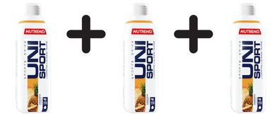 3 x Unisport, Pineapple - 1000 ml