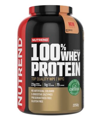 100% Whey Protein, Ice Coffee - 2250g